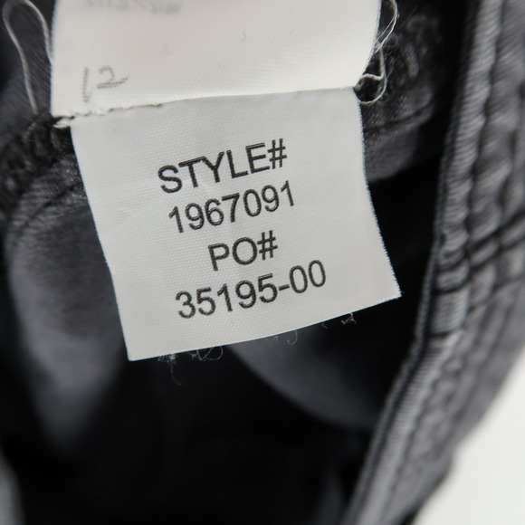 prAna Sancho Slim Pants Womens 4 Washed Gray Stretch Organic Cotton Bootcut - Picture 10 of 10